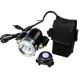 D007 bicycle light set with battery pack