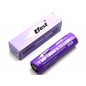 Accu 18650 Efest Imr 37V Rechargeable 2500Mah